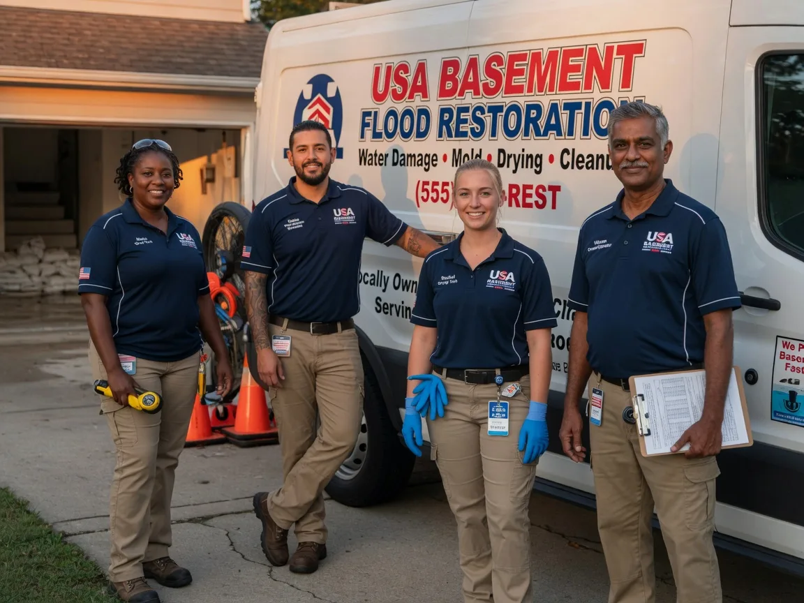 Basement Flood Cleanup company in Chalk Hill, PA
